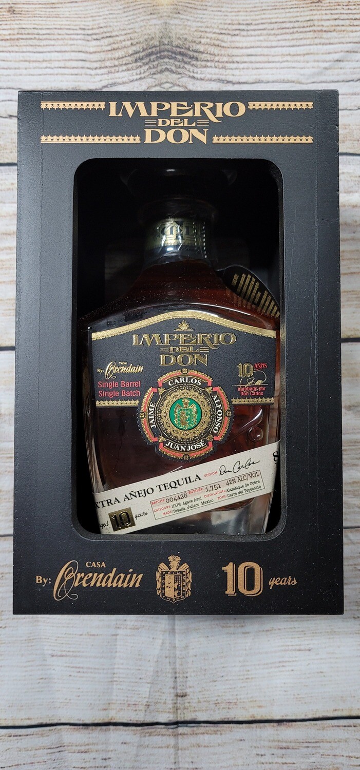 Imperio Del Don Extra Anejo 10year 750ml