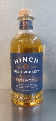 Hinch Irish Whiskey Single Pot Still 750ml