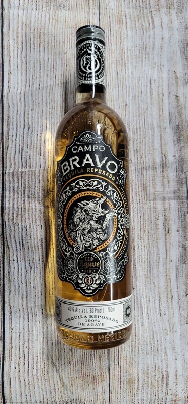 Tequila Campo Bravo Reposado 750ml