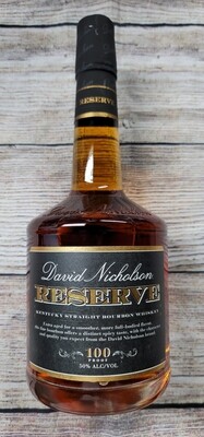 David Nicholson Reserve Straight Bourbon 750ml