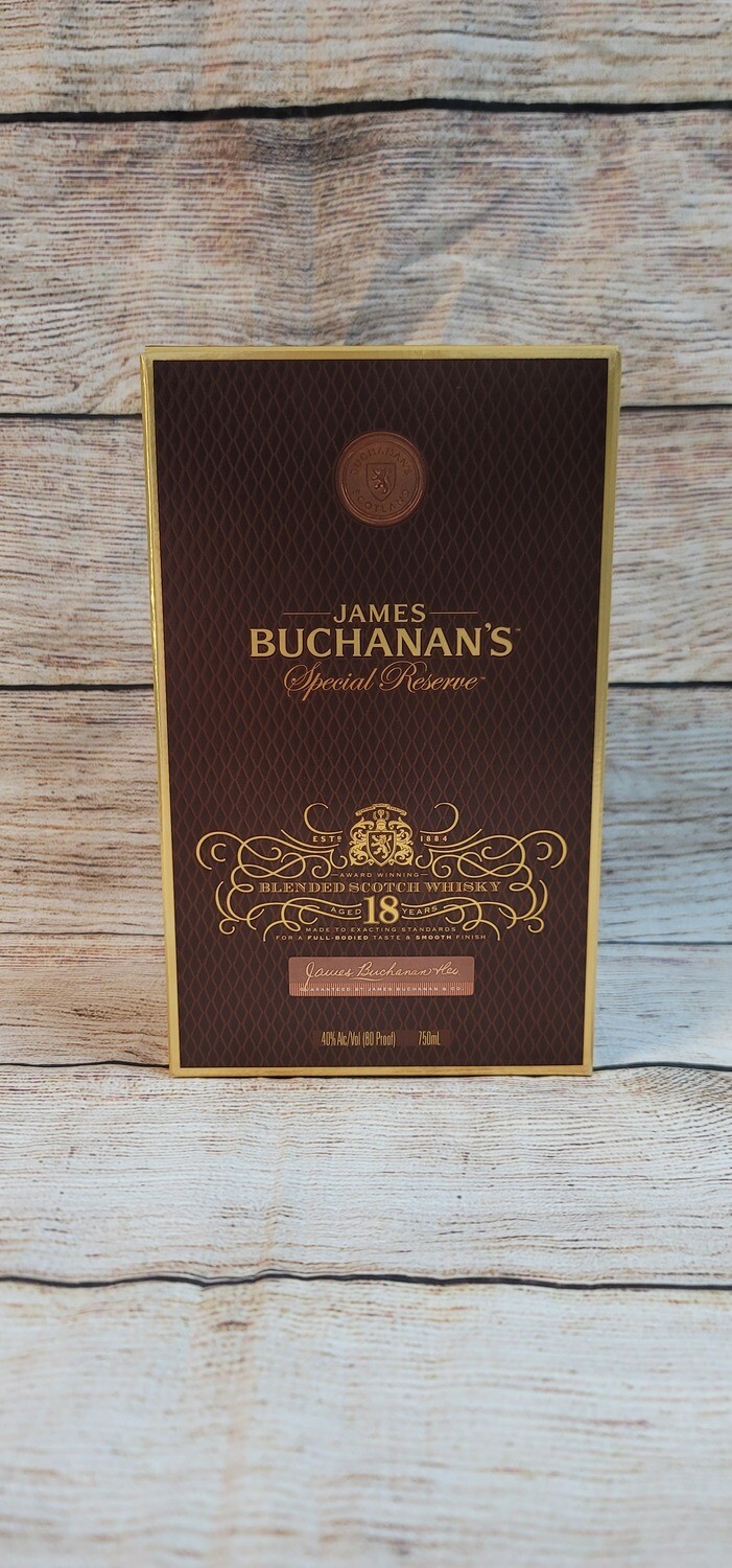 James Buchanan's Special Reserve 18year Scotch 750ml