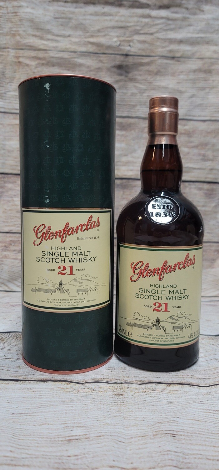 Glenfarclas 21year Highland Single Malt Scotch Whisky 750ml