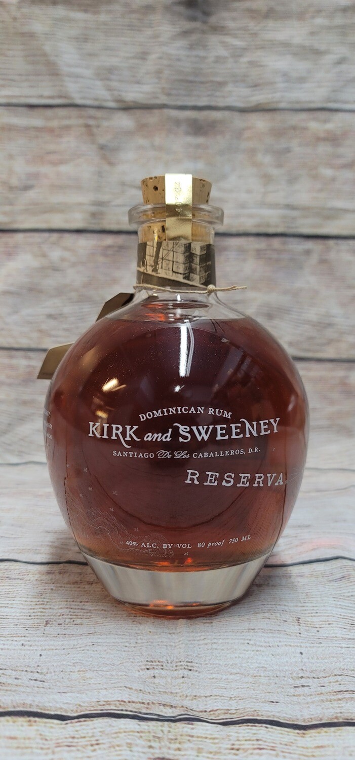 Kirk and Sweeny Reserva Dominican Rum 750ml