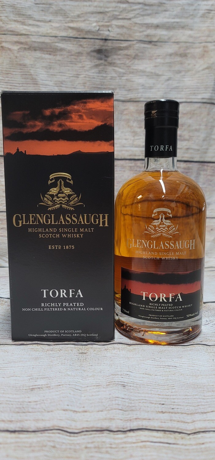 Glenglassaugh Highland Single Malt Scotch Whisky Torfa 750ml
