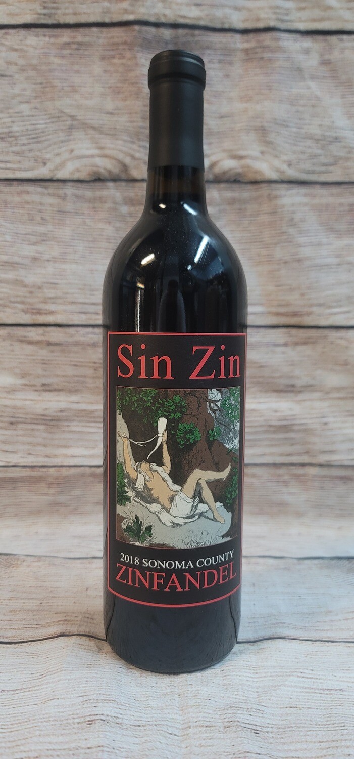 Sin Zin Alexander Valley Zinfandel 750ml