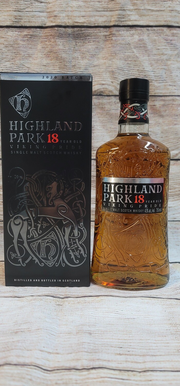 Highland Park 18year Viking Pride Single Malt Scotch Whisky 750ml