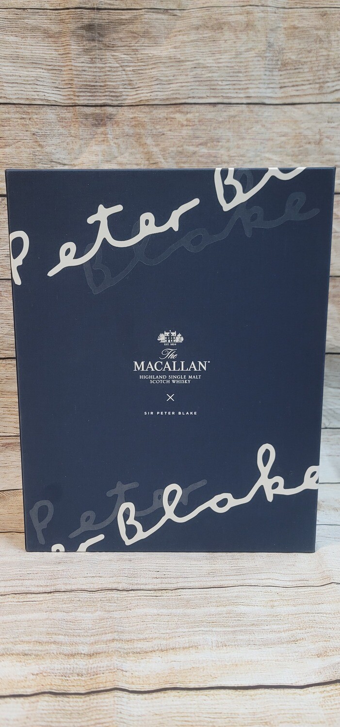 Macallan Single Malt Scotch Whisky Sir Peter Blake Tier B 750ml