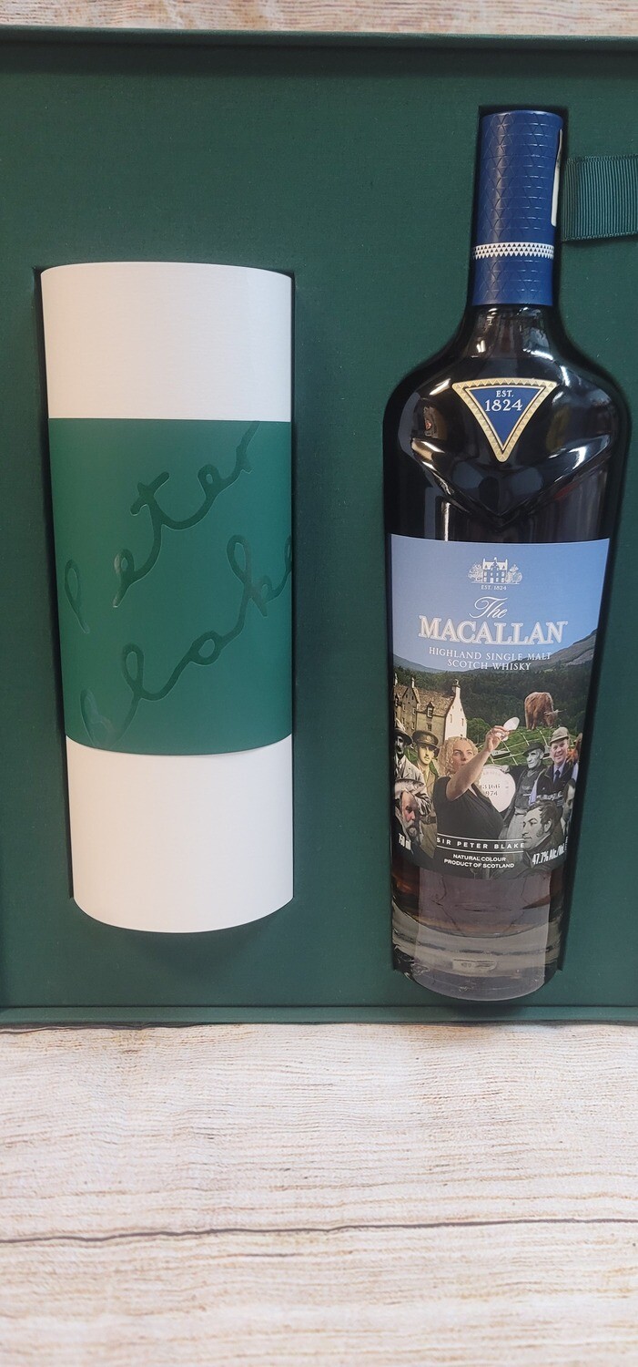 Macallan Single Malt Scotch Whisky Sir Peter Blake Tier B 750ml