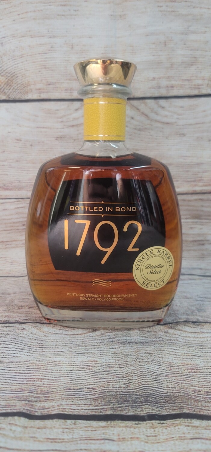 1792 Bottle in Bond Barrel Pick 750ml