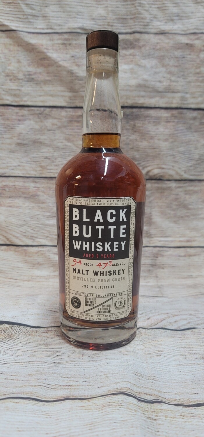 Black Butte 5 year Whiskey 750ml