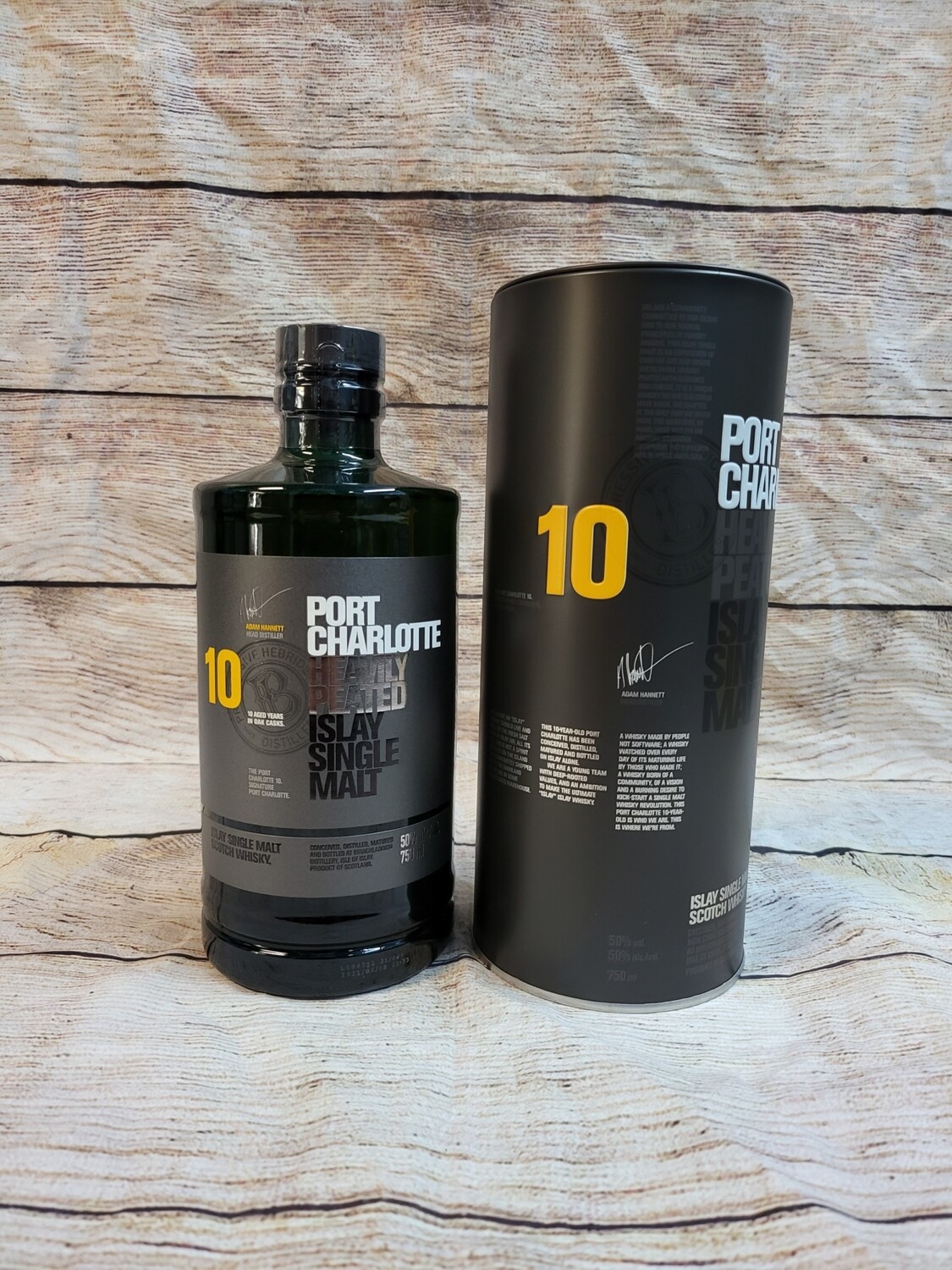 Bruichladdich Islay Single Malt Scotch Whisky Port Charlottle Heavily Peated 10year 750ml