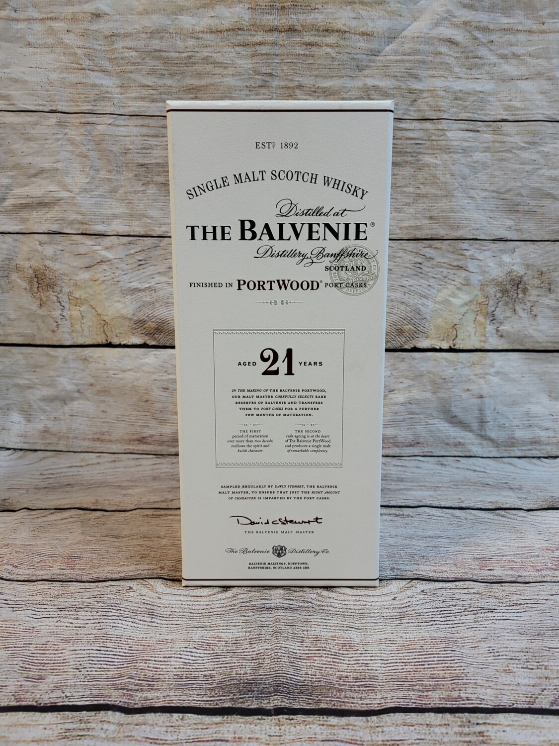 Balvenie 21year Single Malt Scotch Whiskey Finsihed in Portwood Cask