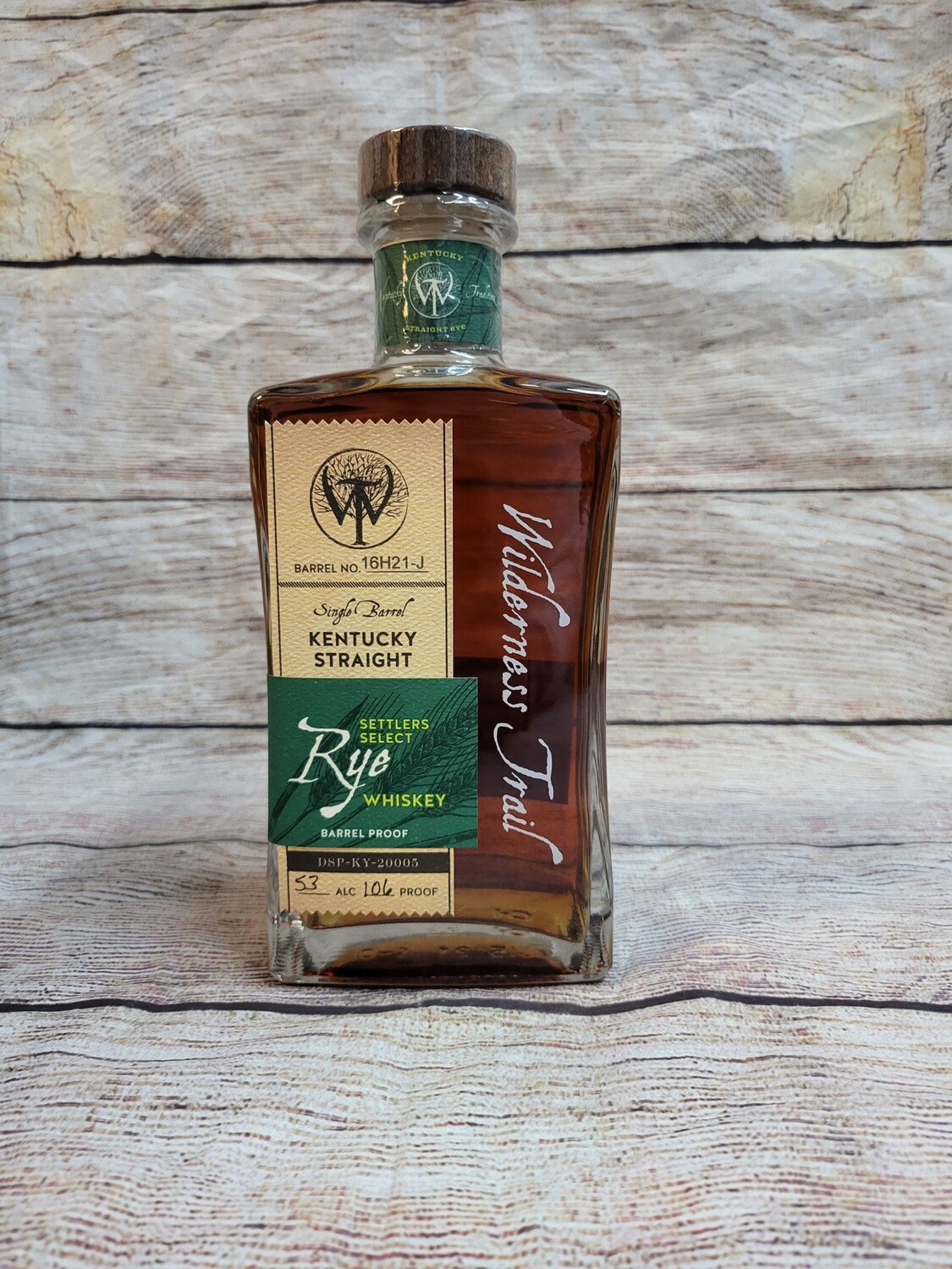 Wilderness Trail Rye Single Barrel 750ml