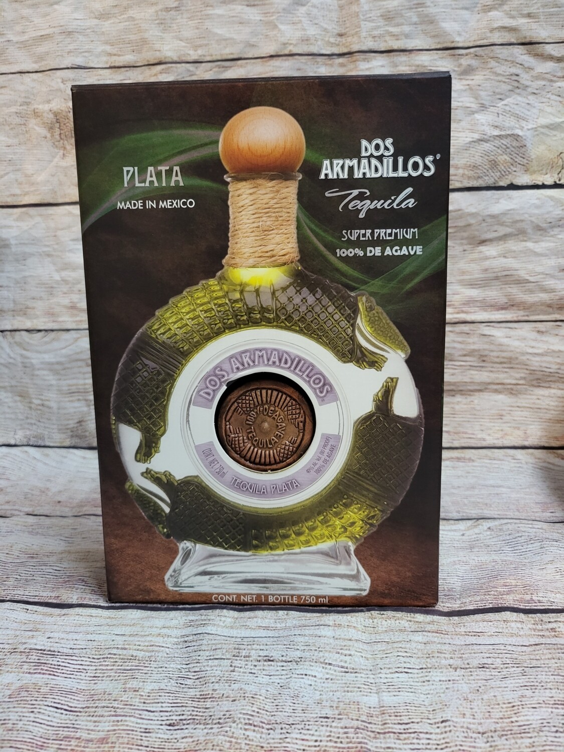 Dos Armadillos Tequila Plata 750ml