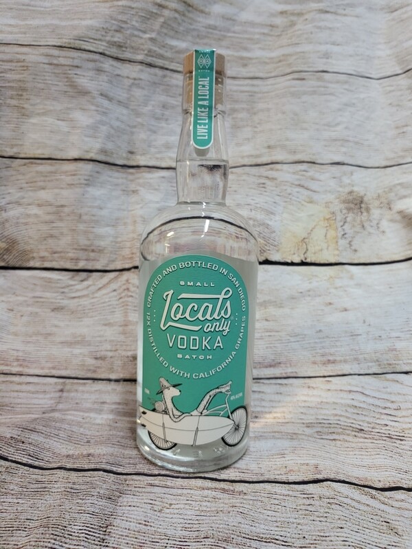 Locals Only Vodka 750ml