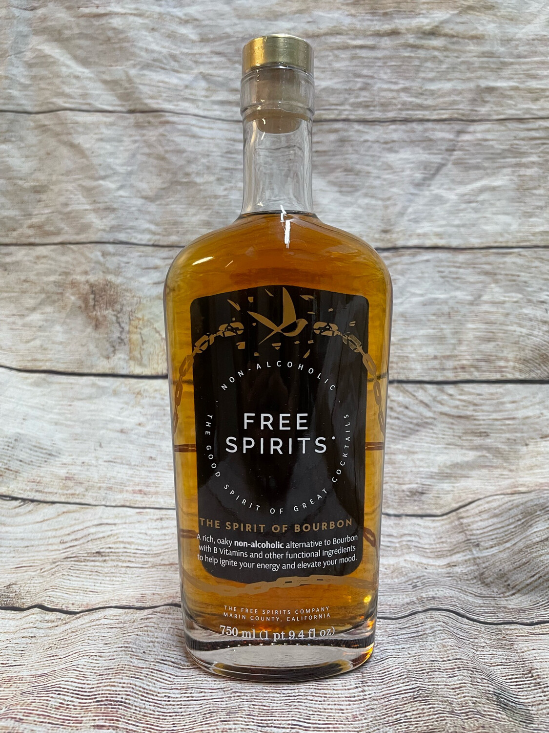 Free Spirits Non Alcoholic Whiskey 750ml