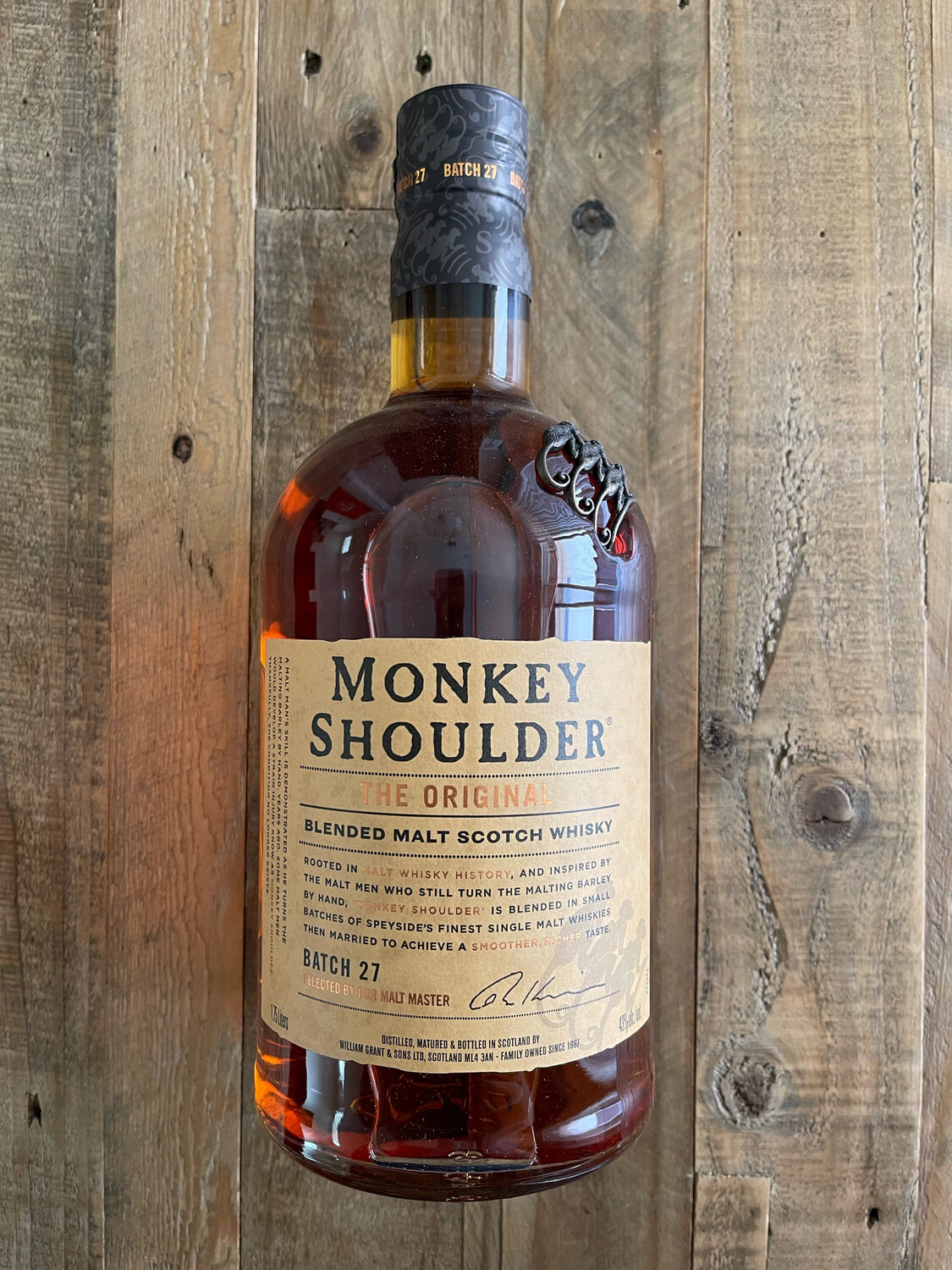Monkey Shoulder The Original Blended Malt Scotch Whiskey