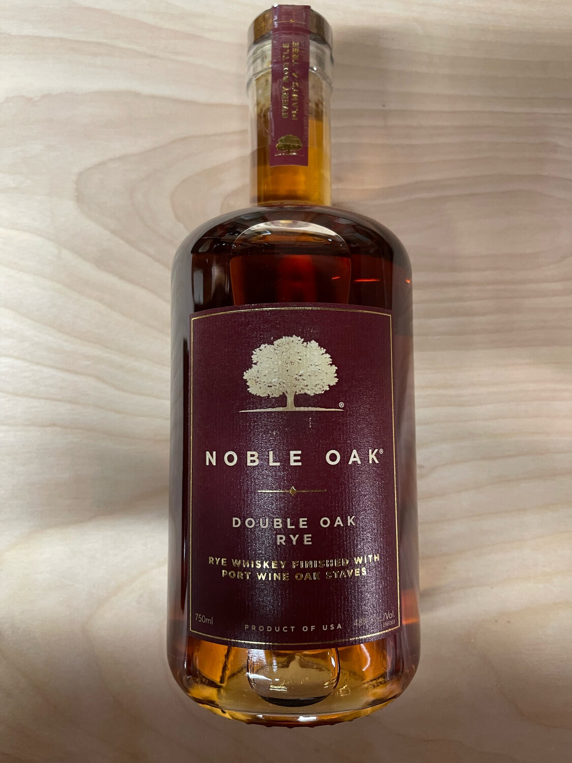 Noble Oak Rye 750ml