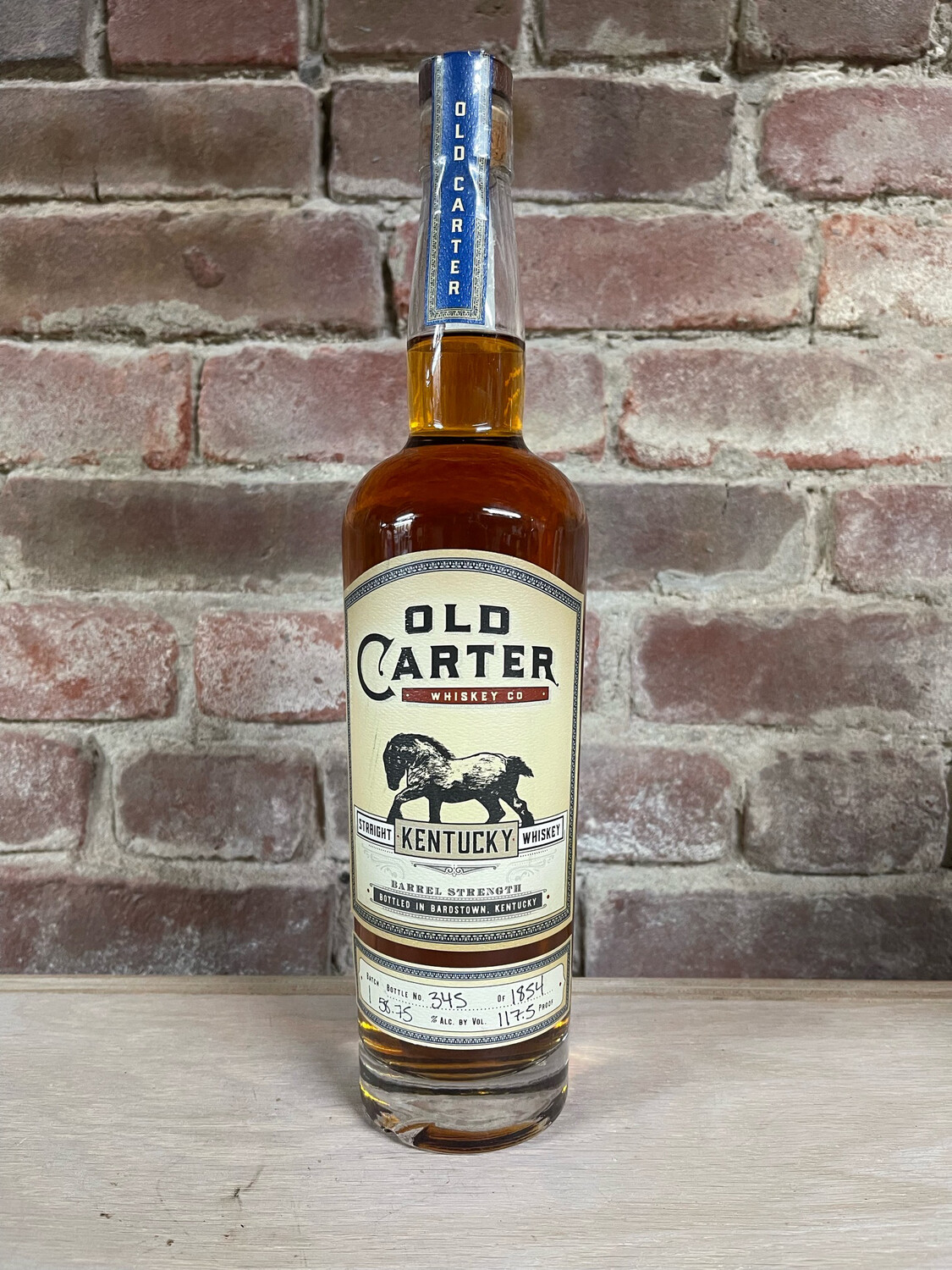Old Carter Batch 1 Bourbon 750ml