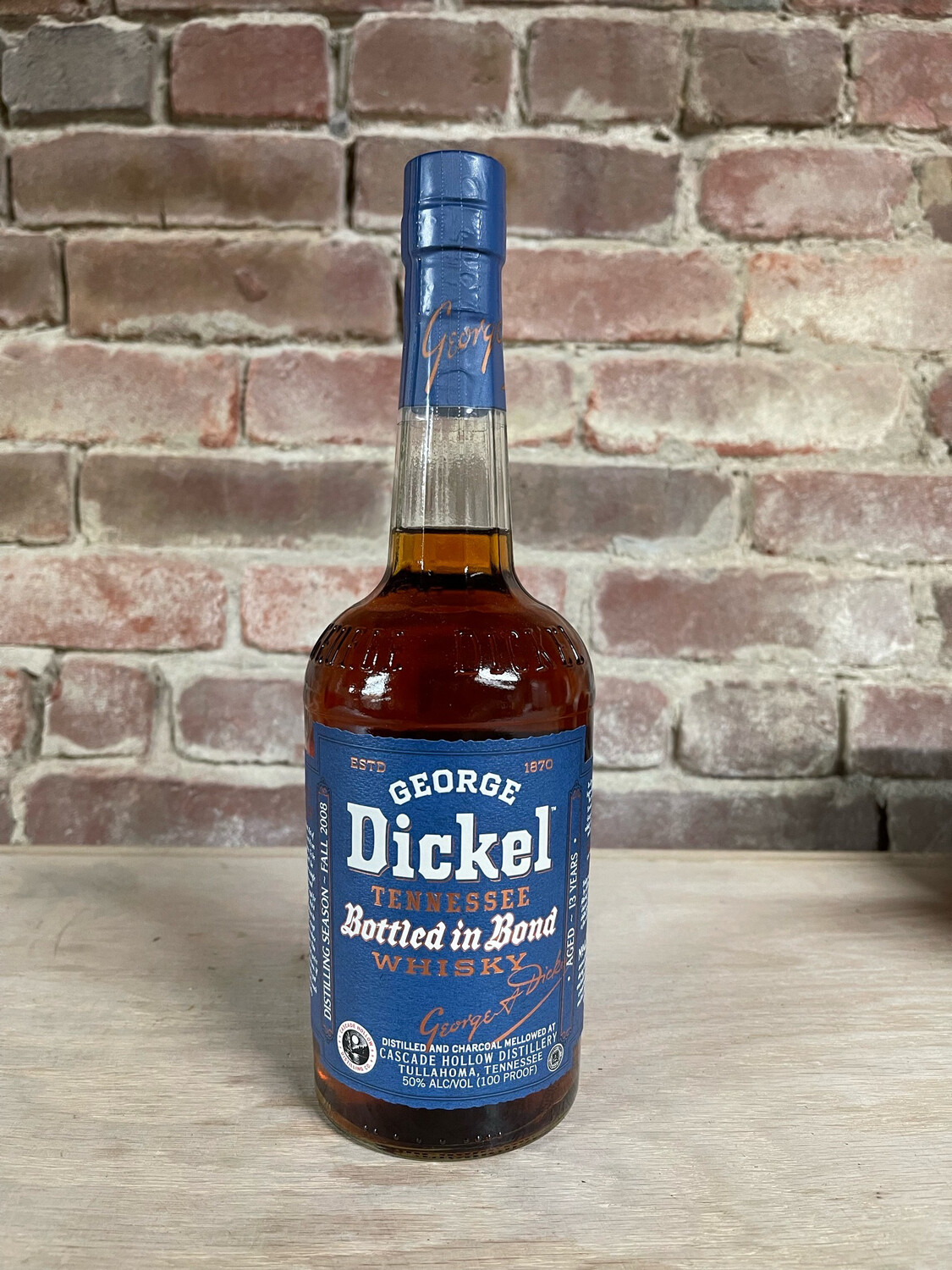 George Dickel Bottled In Bond 750ml