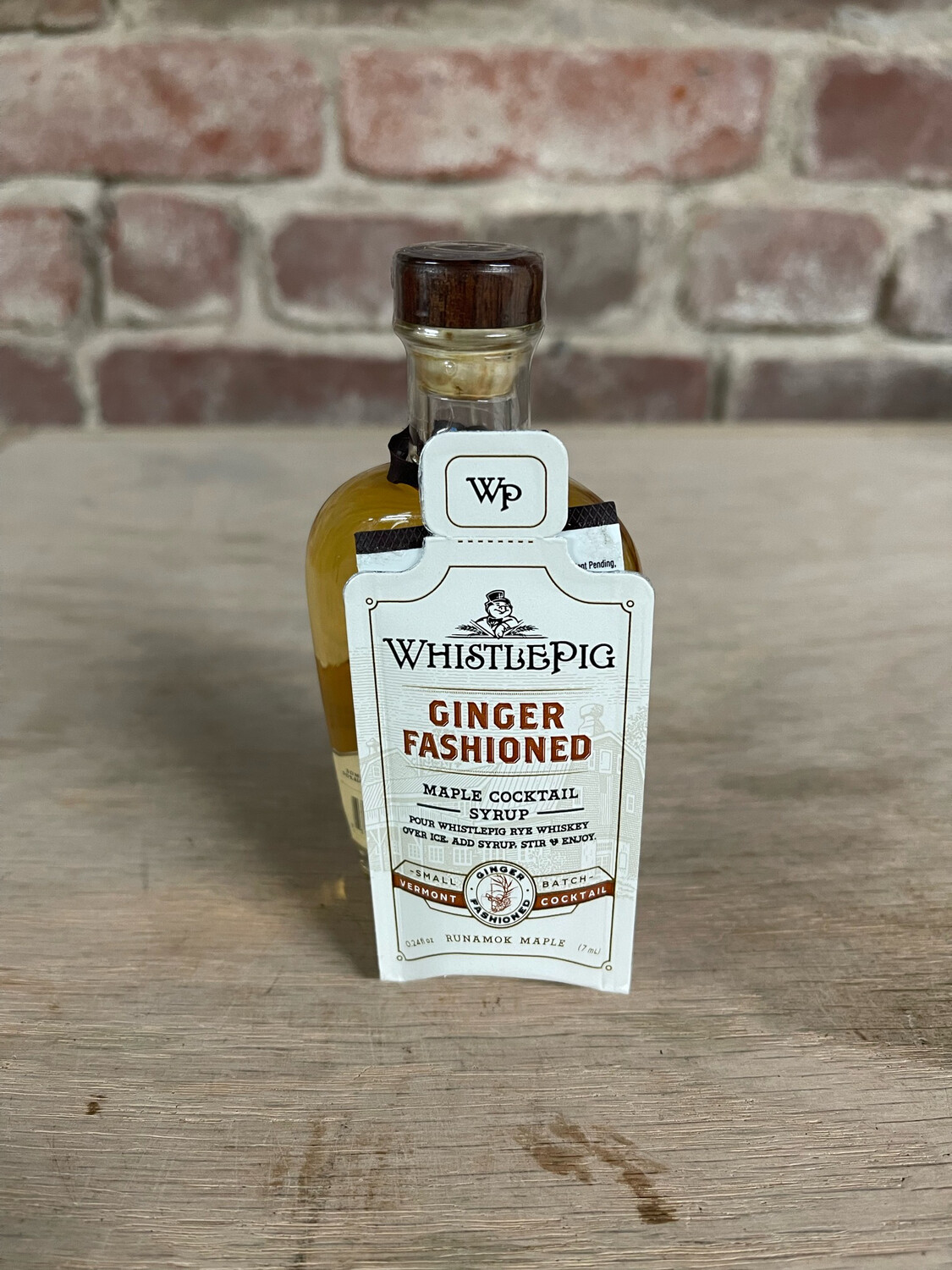 Whistle Pig 10year 50ml/ginger Syrup