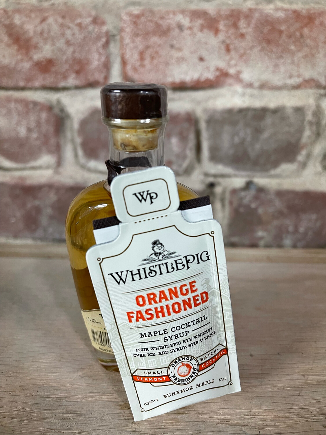 Whistle Pig 10year 50ml w/ Orange Syrup