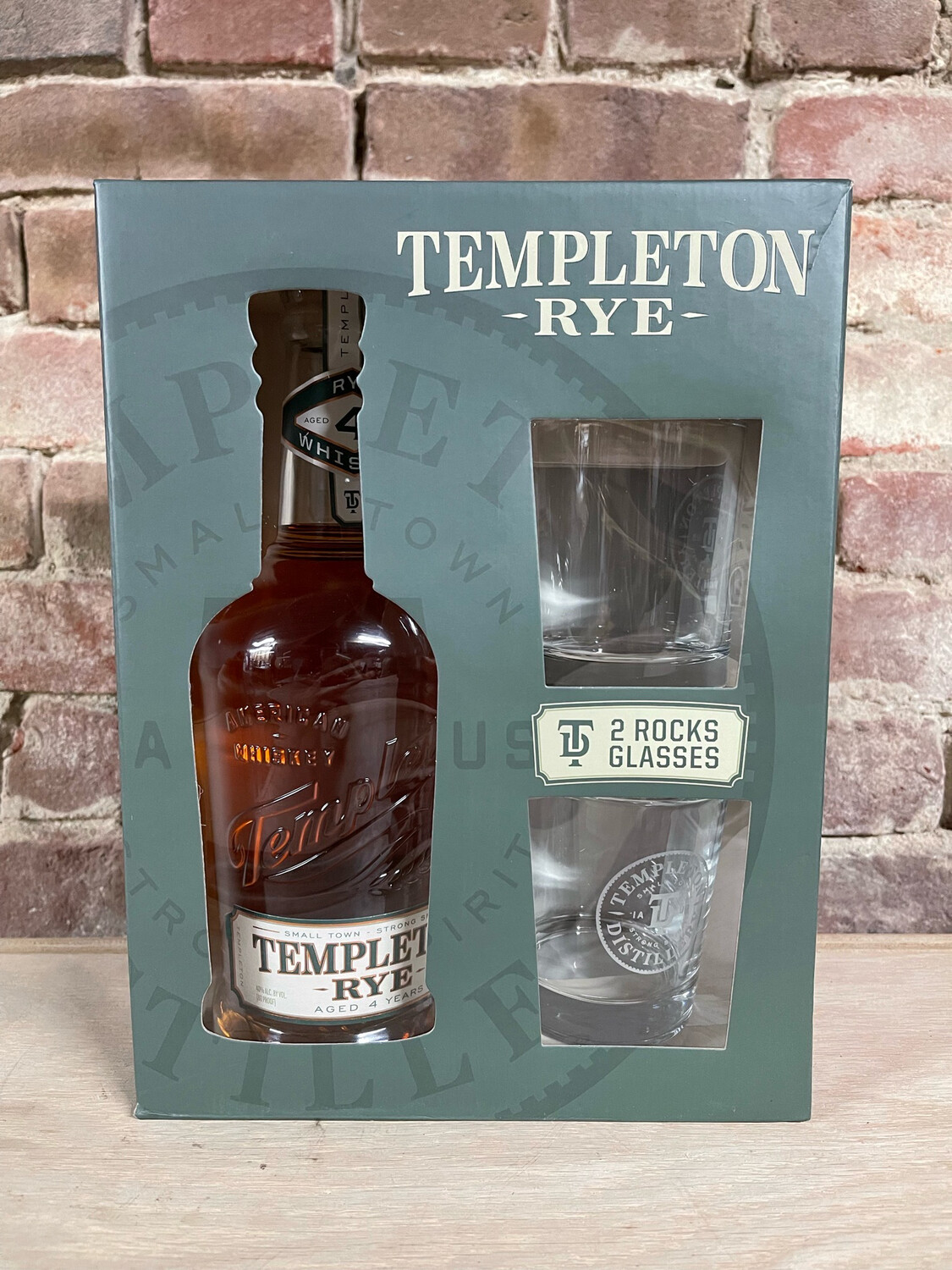 Templeton Rye 4year 750ml Gift Pack