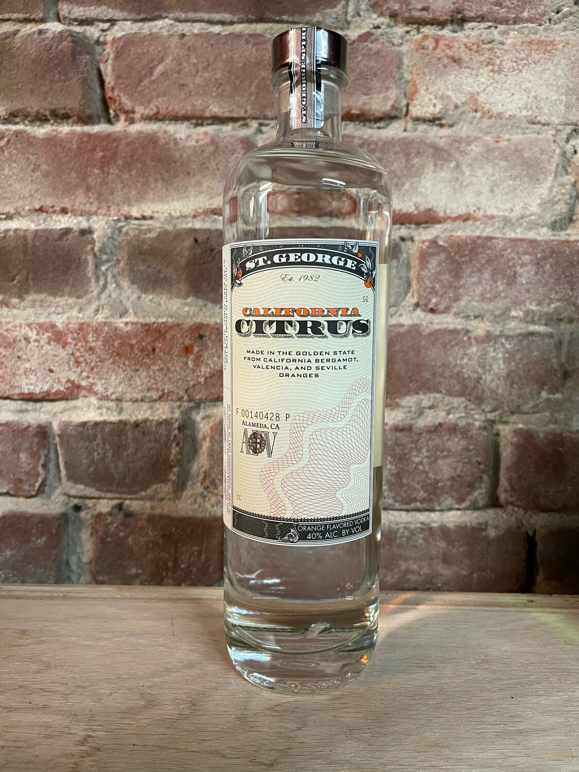 St. George Citrus Vodka 750ml