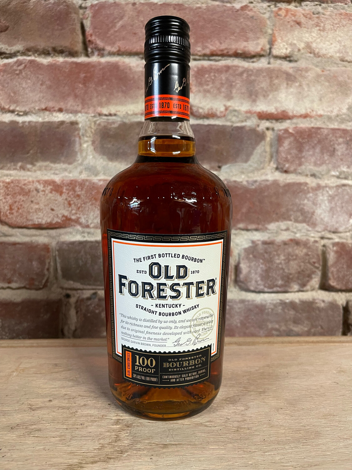 Old Forestor 100 proof 750ml