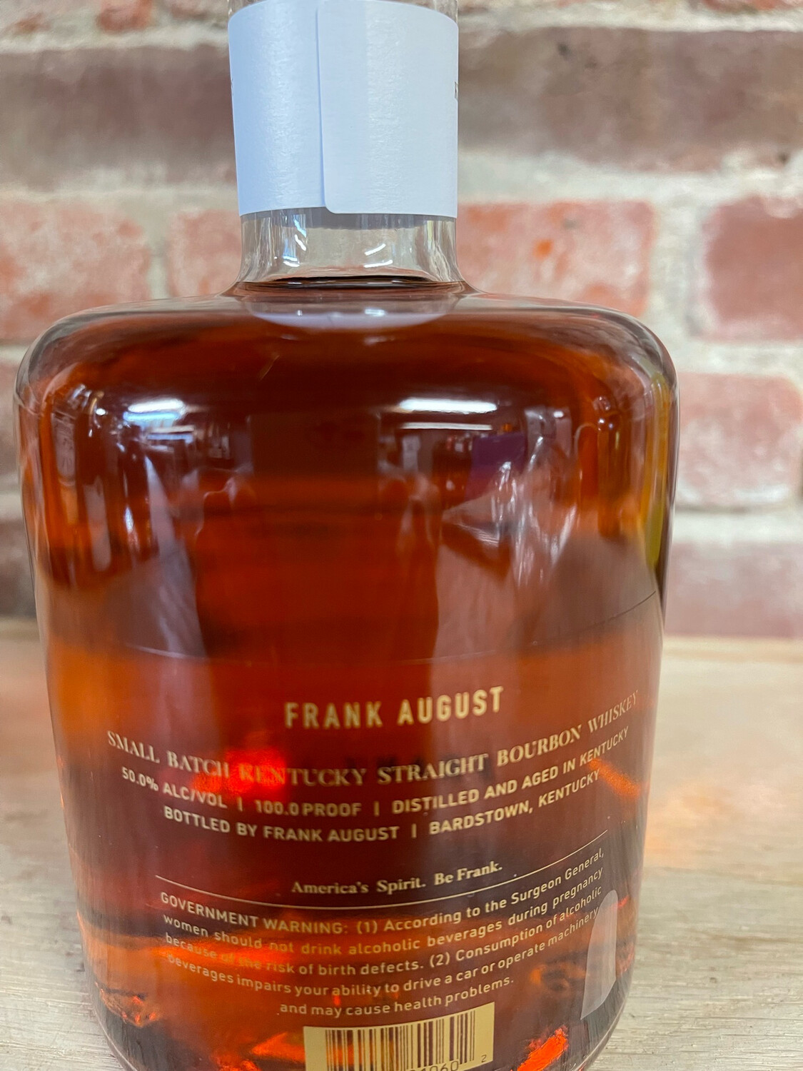 Frank August Small Batch 750ml