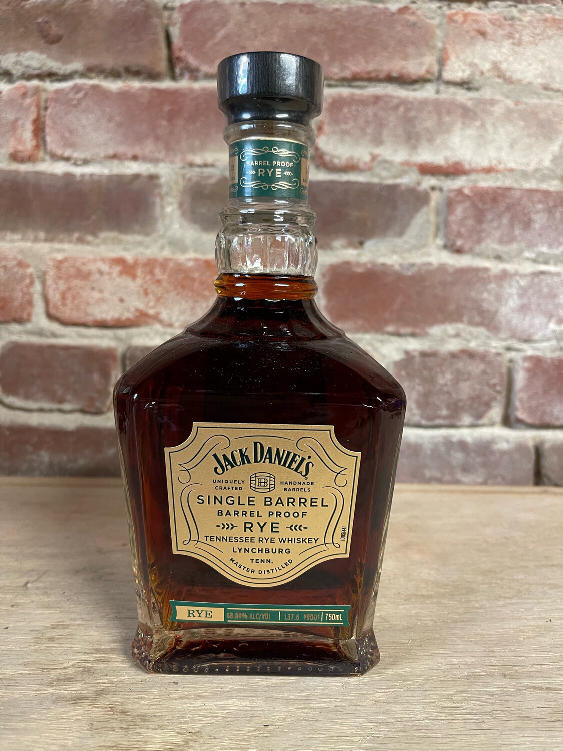 Jack Daniels Single Barrel Proof Rye 750ml