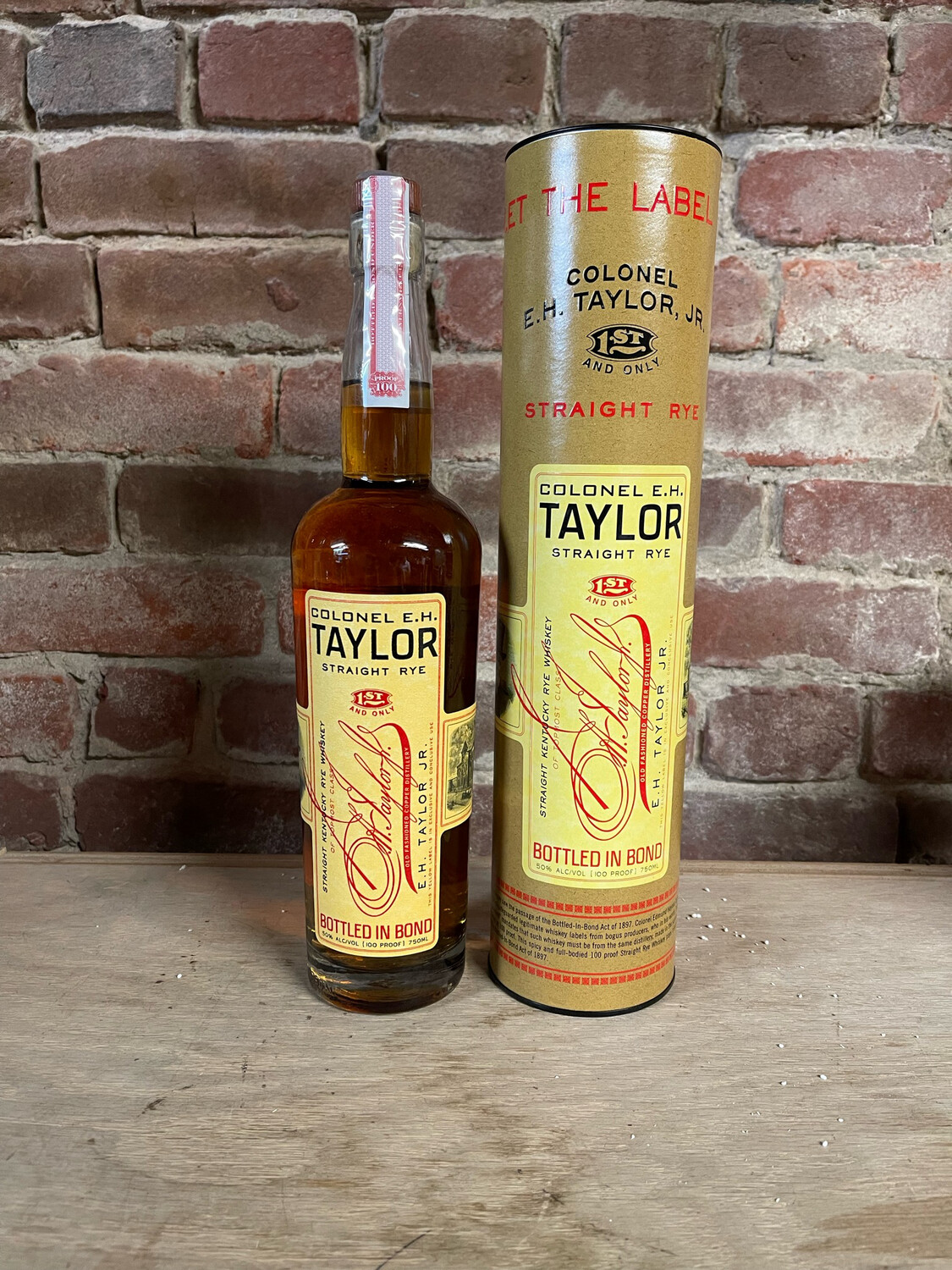 Colonel E.H Taylor Straight Rye 750ml