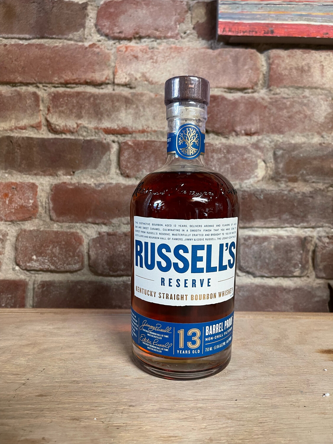 Russell’s 13 Year Barrel Proof 750ml
