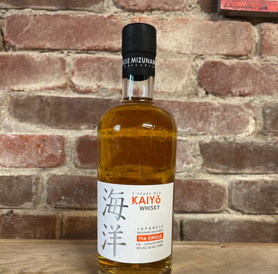 Kaiyo The Single 7 year Japanese Whisky 750ml