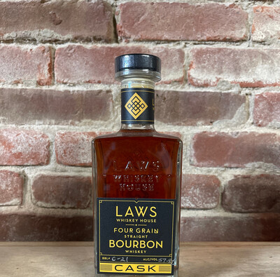 Laws Four Grain Bourbon Cask Strength 750ml
