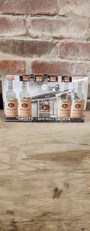 Tito’s Vodka 12pack 50ml