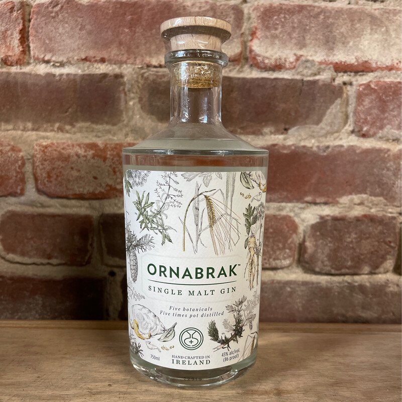 Ornabrak Single Malt Gin 750ml