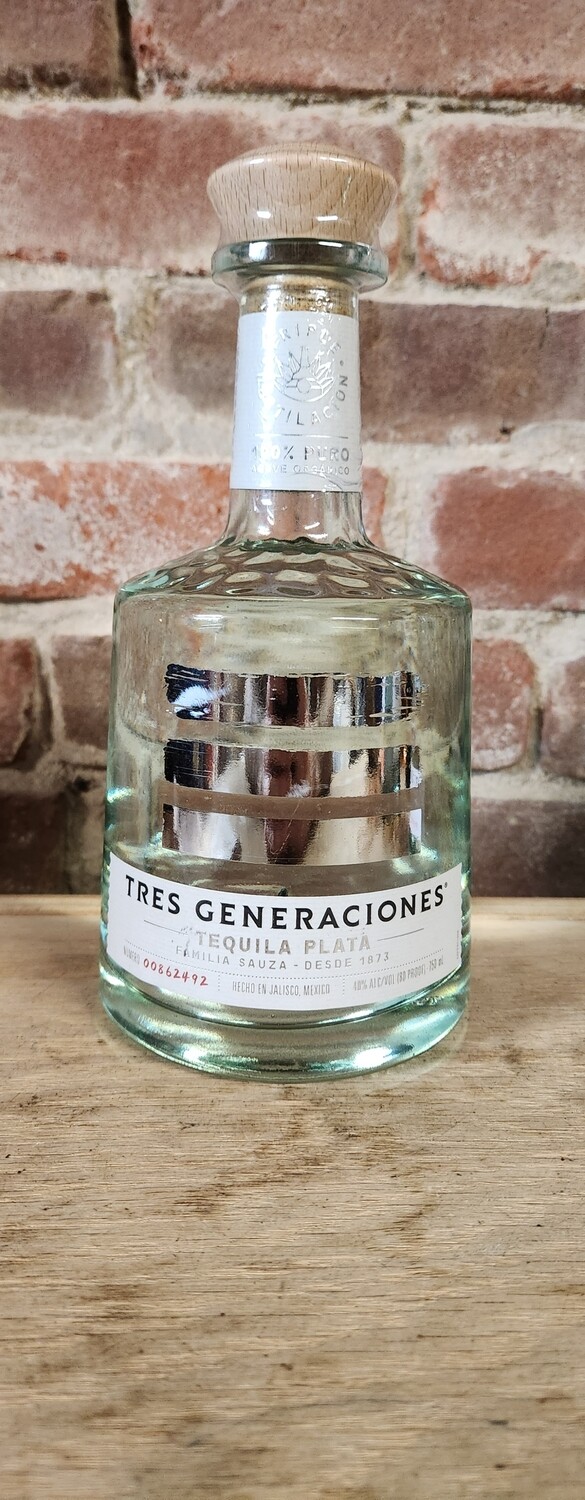 Tres Generaciones Tequila Plata 750ml