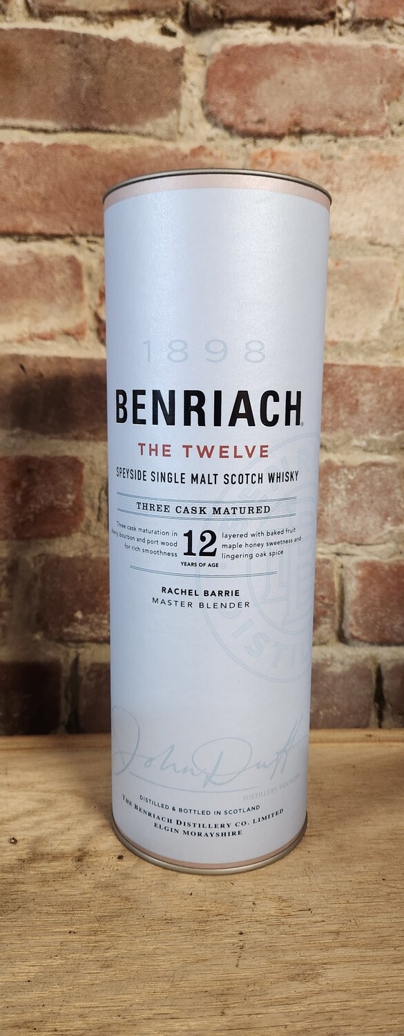 Benriach 12year Speyside Single Malt Scotch Whisky 750ml