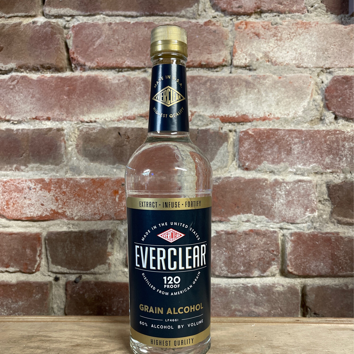 Everclear Alcohol 120proof 750ml