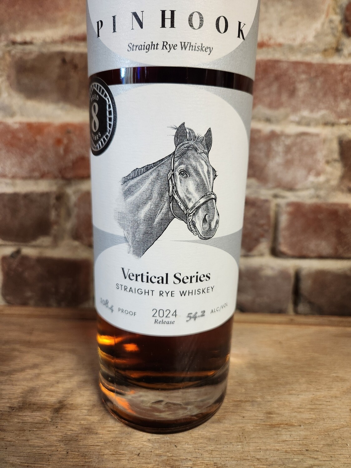 Pinhook Vertical Series Rye 8year 750ml
