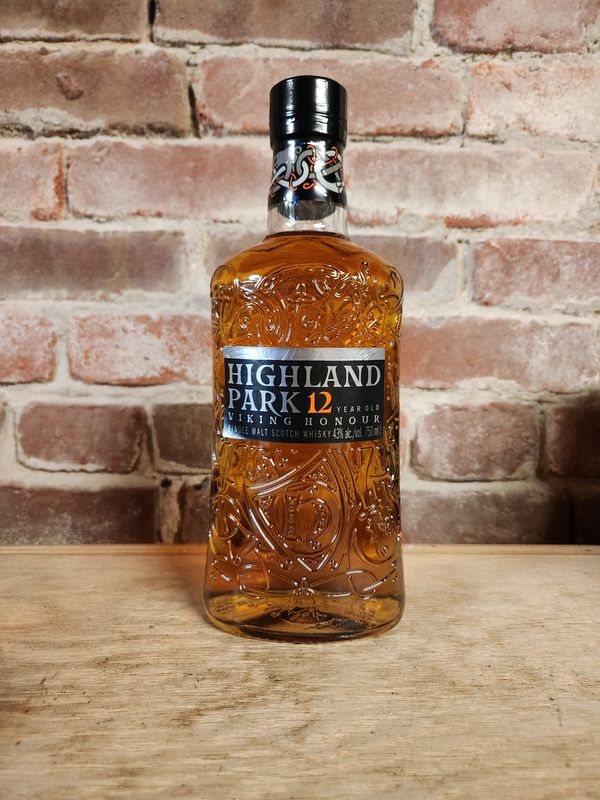 Highland Park 12 year old Single Malt Scotch Whisky 750ml