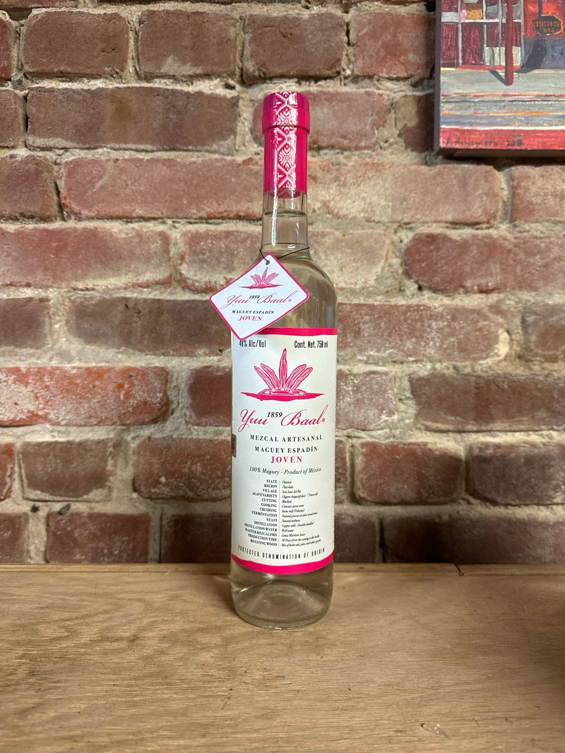 Yuu Baal Espadin Mezcal 750ml