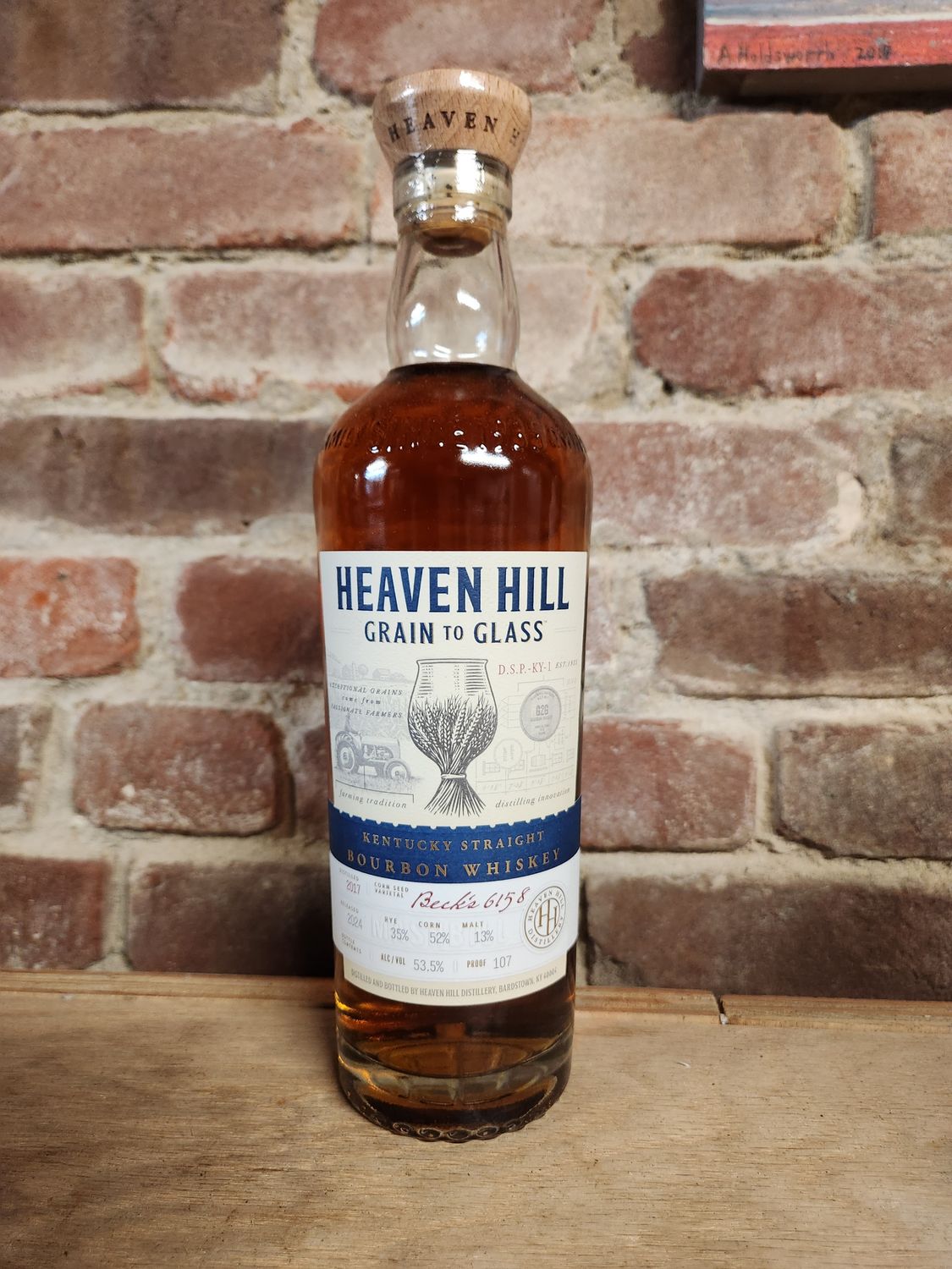 Heaven Hill Grain to Glass Bourbon 750ml
