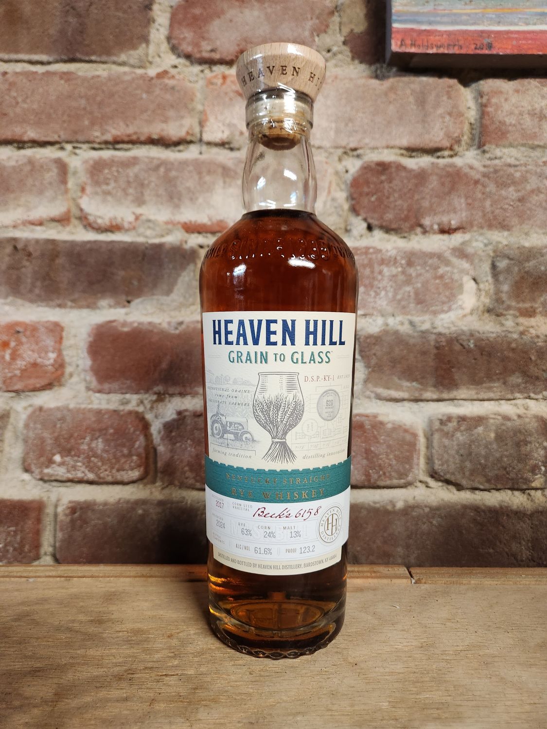 Heaven Hill Grain to Glass Rye 750ml
