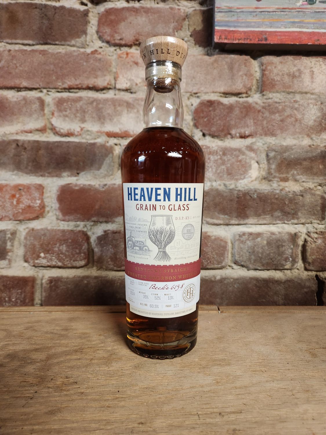 Heaven Hill Grain to Glass Wheated 750ml