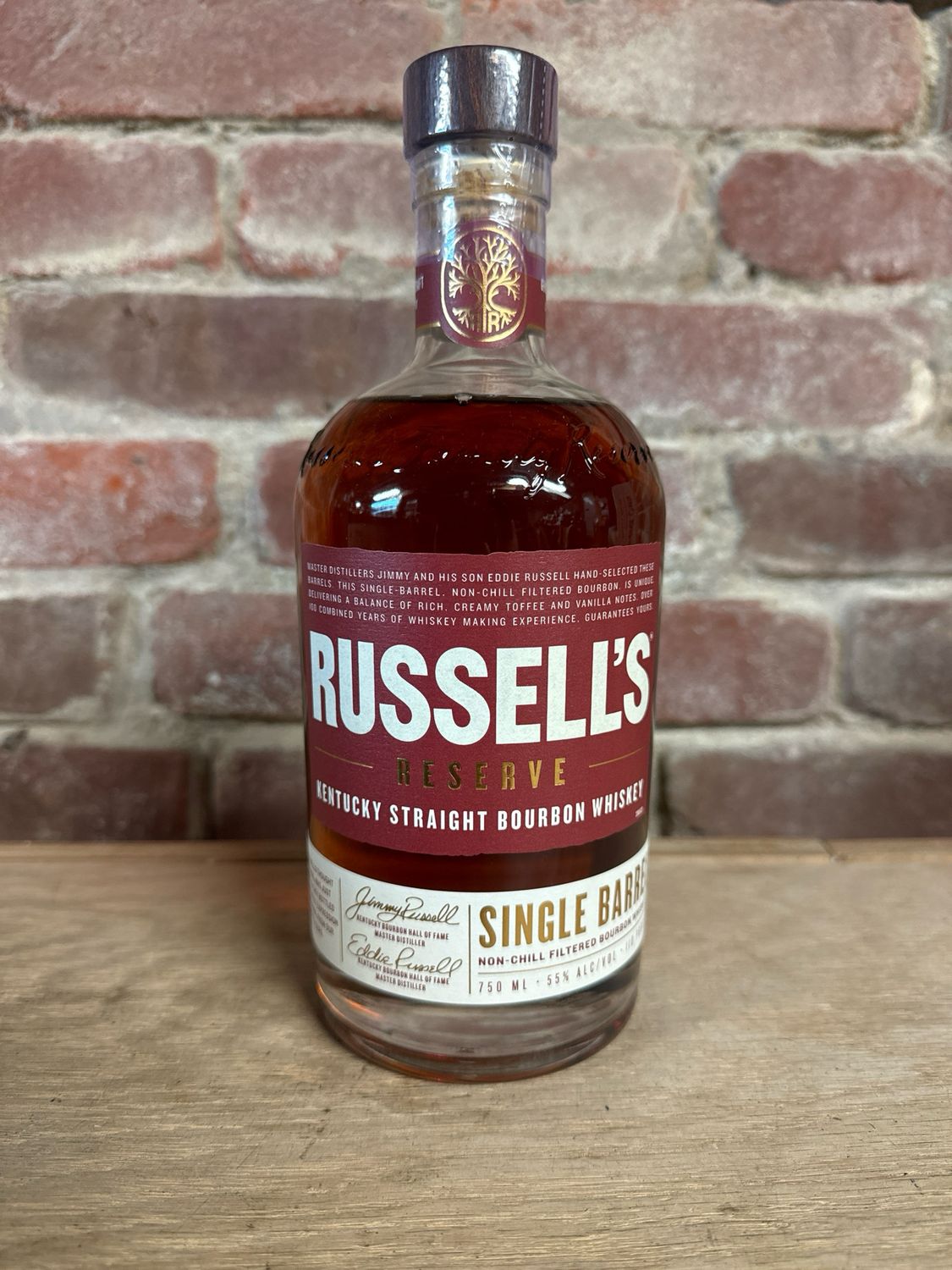 Russel&#39;s Single Barrel Bourbon 750ml