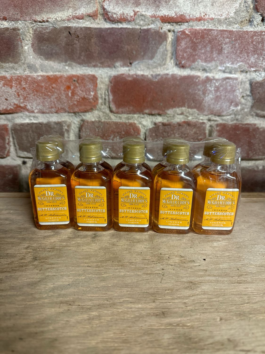 Dr.McGillicuddy&#39;s Butterscotch Liqueur 10pack 50ml