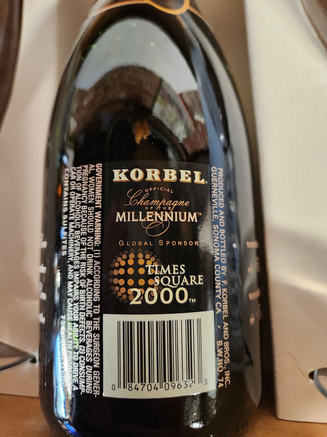 Korbel Millennium Cuvee Set