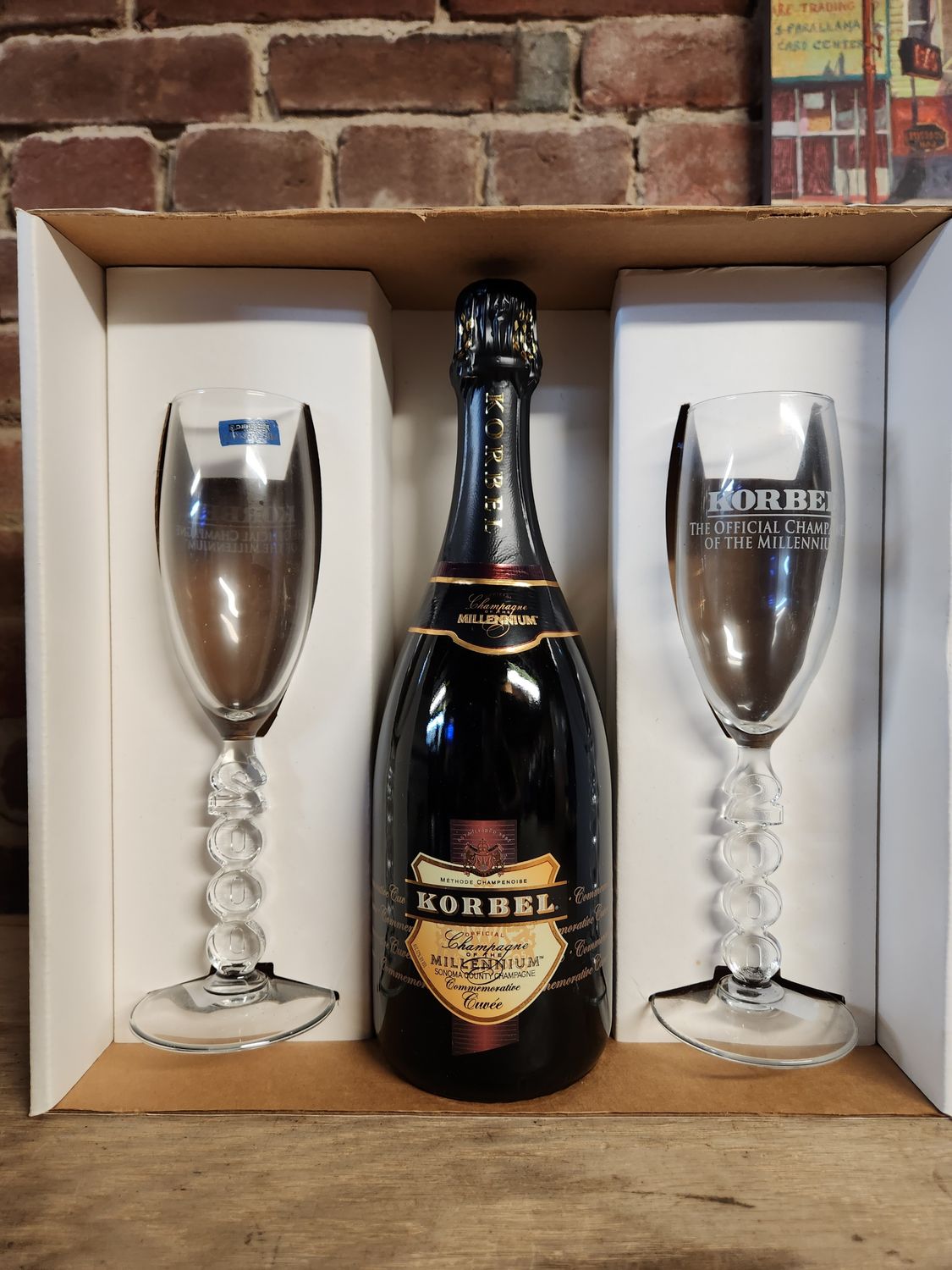 Korbel Millennium Cuvee Set